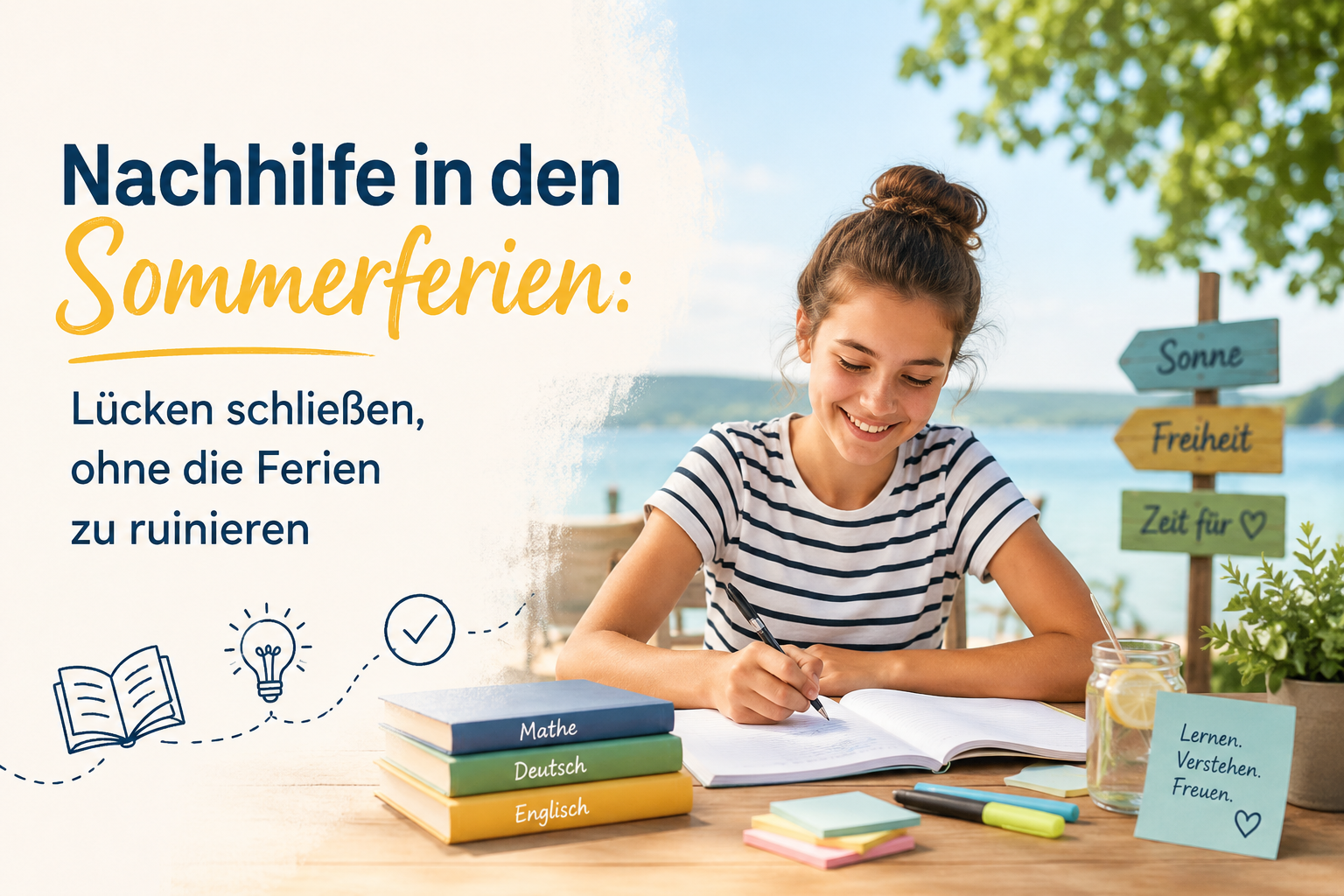 nachhilfe in den sommerferien luecken schliessen